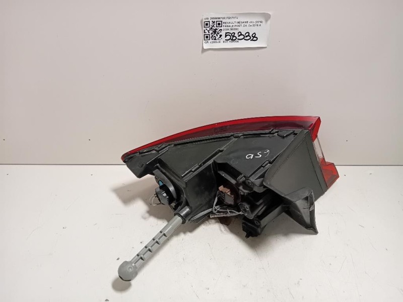 Fanale POST DX 265509578R Renault Mégane IV 2016
