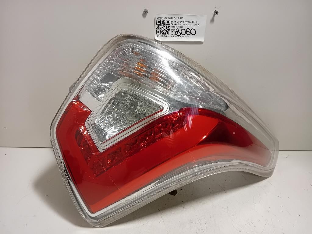 Fanale POST DX 83602-35000 Ssangyong Tivoli 2015