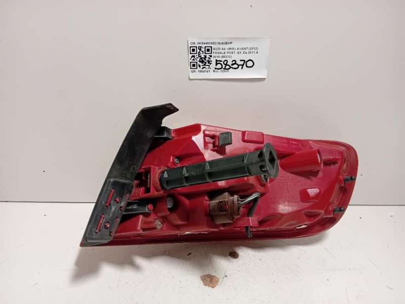 Fanale POST SX 8K9945095D Audi A4 8K5 Avant 2012