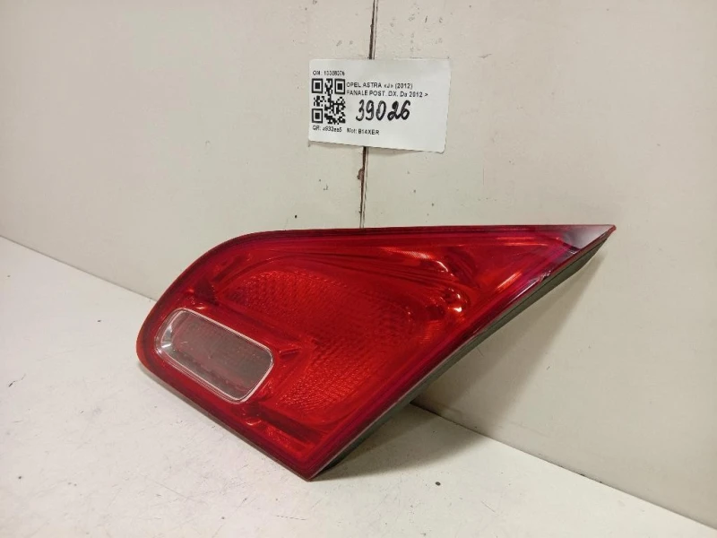 Fanale POST DX 13358076 Opel Astra J 2012
