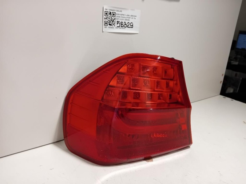 Fanale POST SX 7289425 Bmw Serie 3 E90 Berlina 2005
