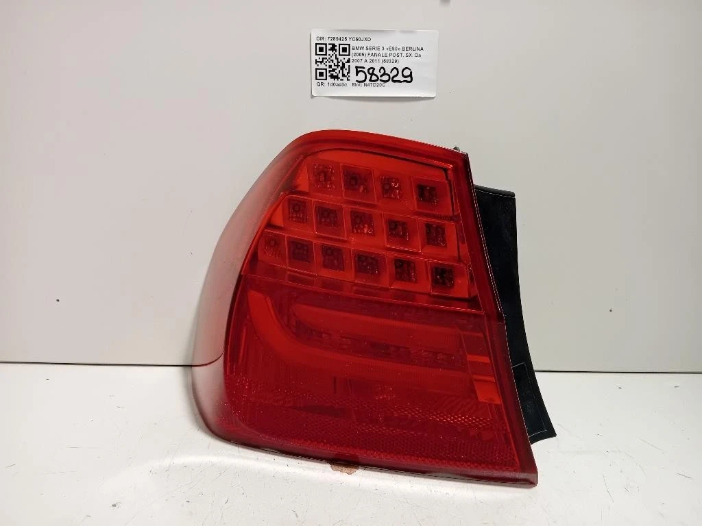 Fanale POST SX 7289425 Bmw Serie 3 E90 Berlina 2005