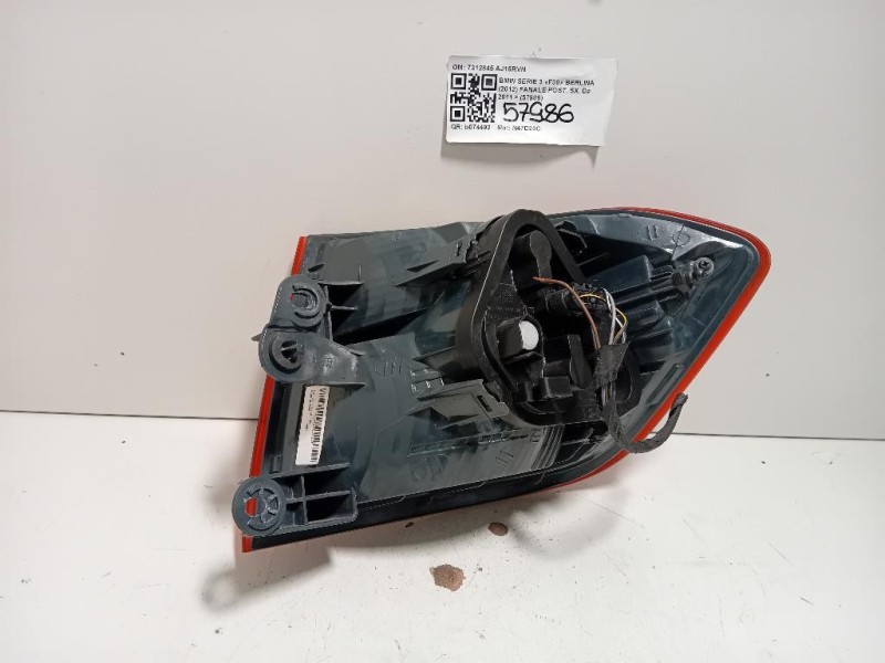 Fanale POST SX 7312845 Bmw Serie 3 F30 Berlina 2012