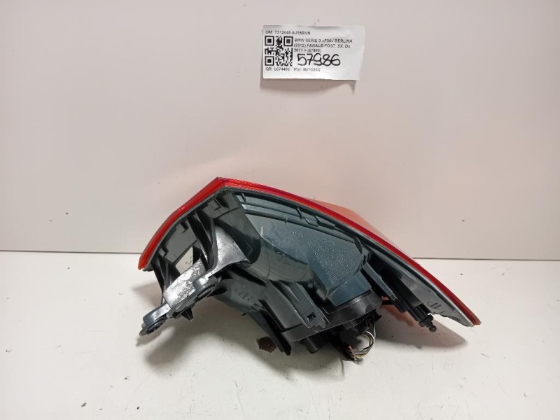 Fanale POST SX 7312845 Bmw Serie 3 F30 Berlina 2012