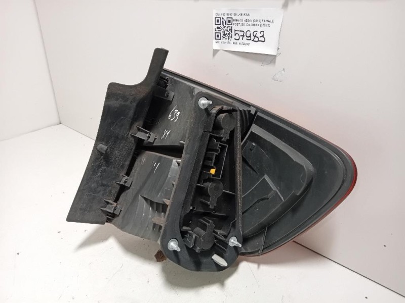 Fanale POST SX 63212990109 Bmw X1 E84 2010