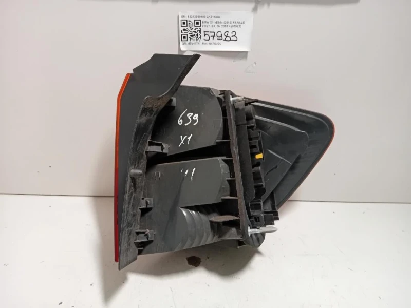 Fanale POST SX 63212990109 Bmw X1 E84 2010