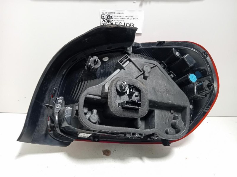 Fanale POST SX 9812257780 Citroen C3 III 2016