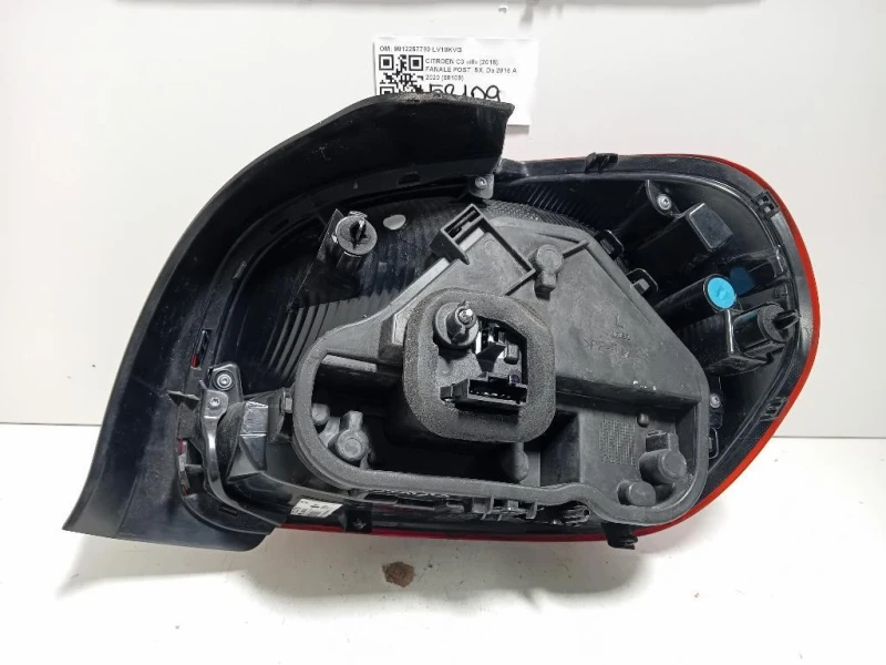 Fanale POST SX 9812257780 Citroen C3 III 2016