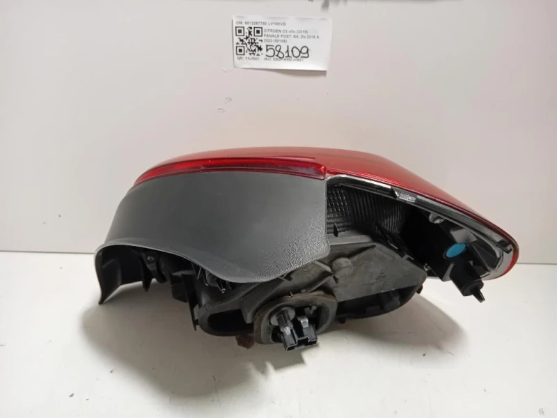 Fanale POST SX 9812257780 Citroen C3 III 2016