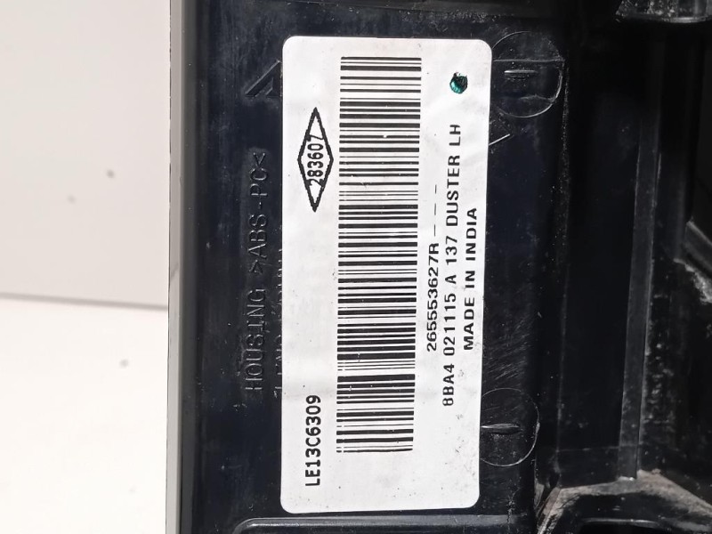 Fanale POST SX 265553627R Dacia Duster I 2014