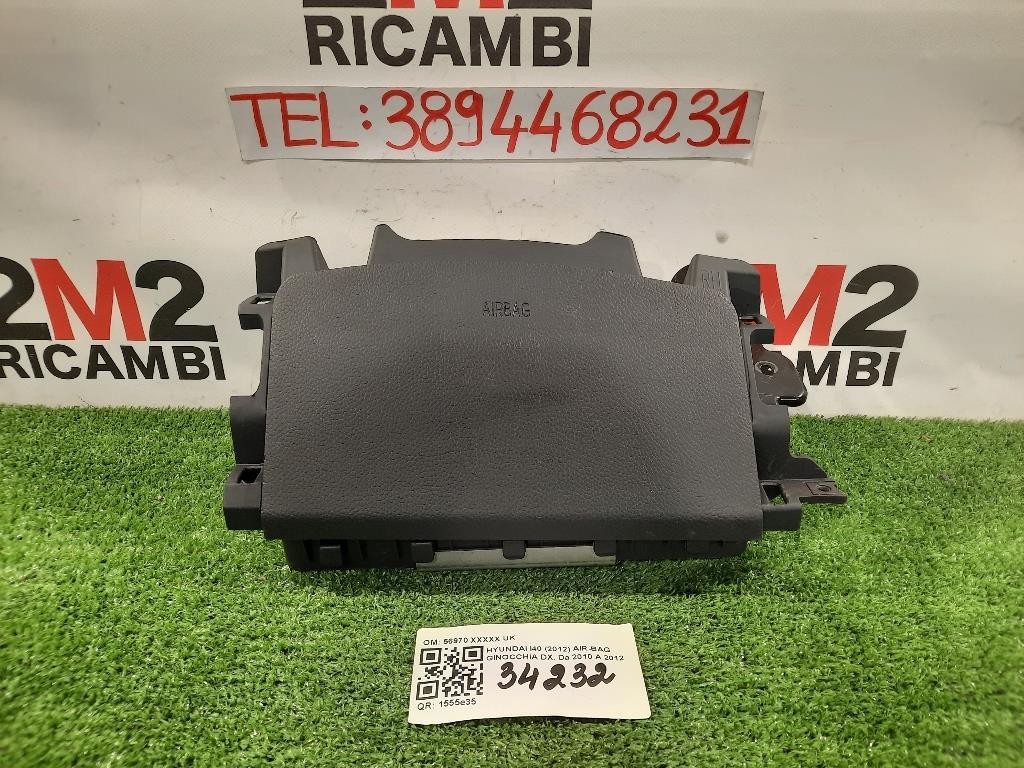 Air-bag Ginocchia DX 56970 XXXXX UK Hyundai I40 2012