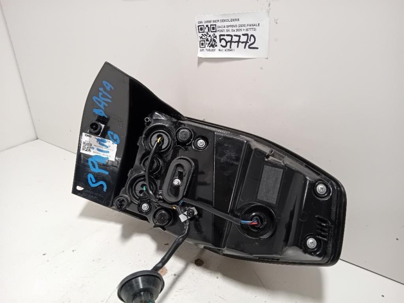 Fanale POST SX 265551050R Dacia Spring 2020