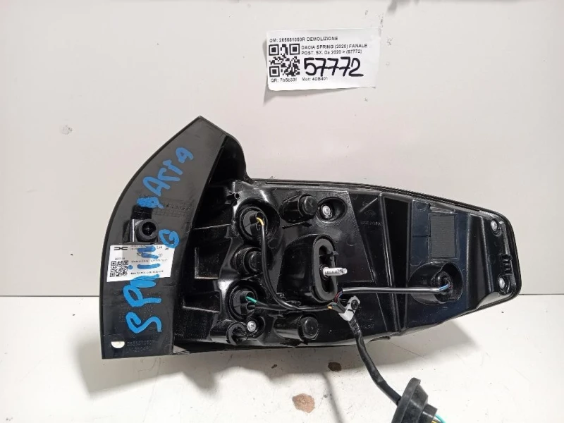 Fanale POST SX 265551050R Dacia Spring 2020