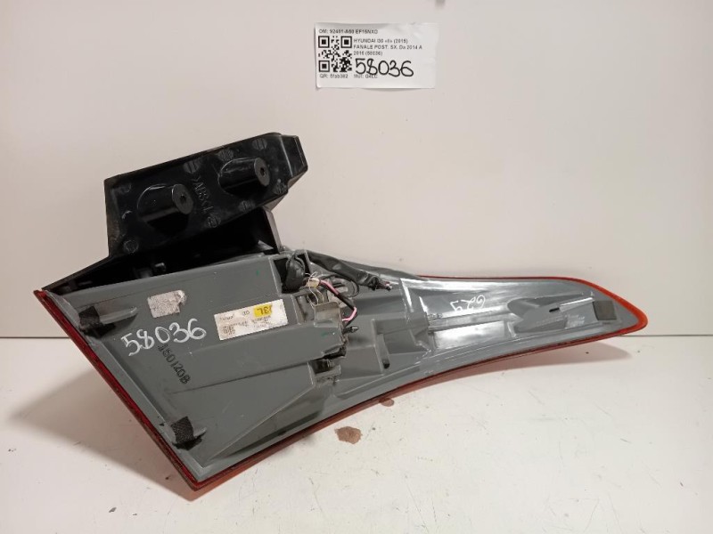 Fanale POST SX 92401-A50 Hyundai I30 II 2015