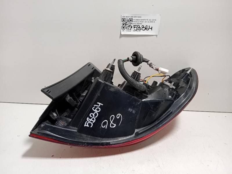 Fanale POST SX 92401-2B5 Hyundai Santa FÉ III 2010