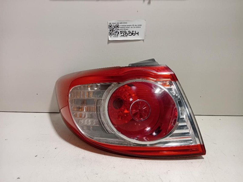 Fanale POST SX 92401-2B5 Hyundai Santa FÉ III 2010