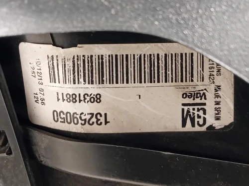 Fanale POST SX 13269050 Opel Corsa D 2011