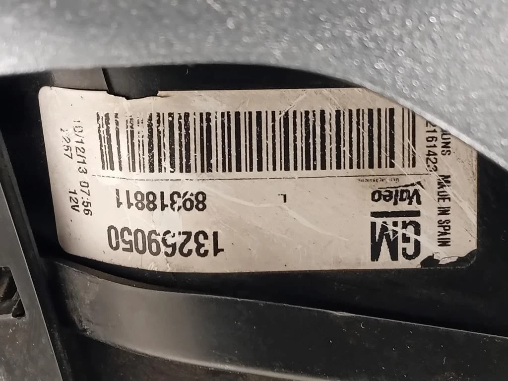 Fanale POST SX 13269050 Opel Corsa D 2011