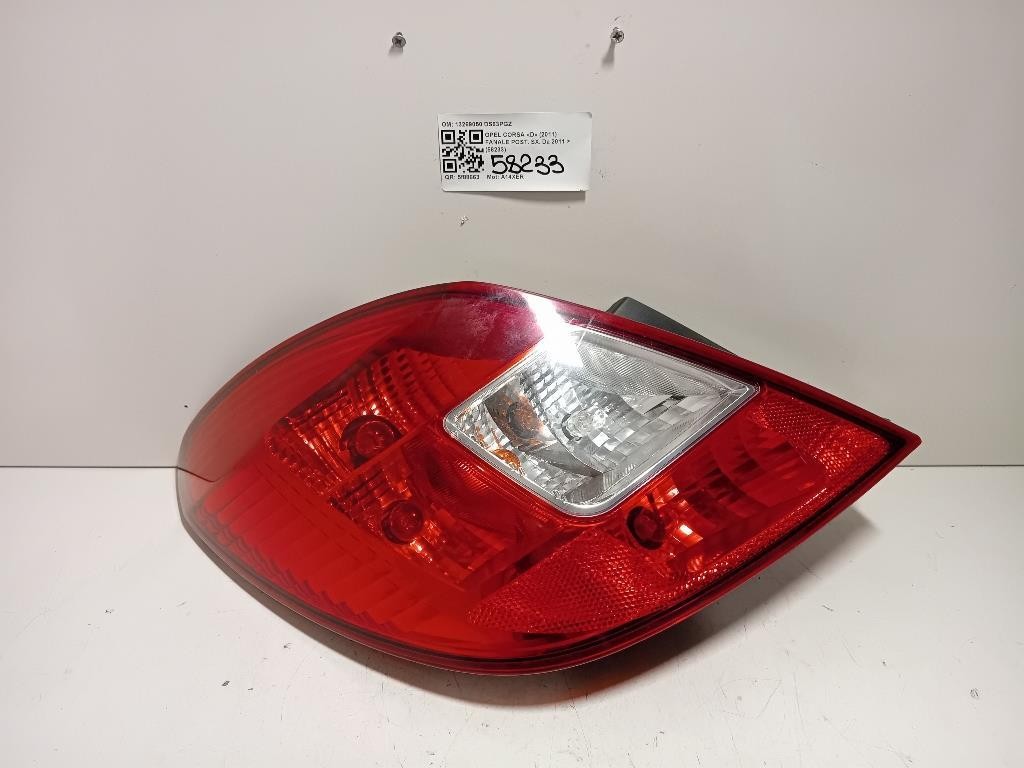 Fanale POST SX 13269050 Opel Corsa D 2011