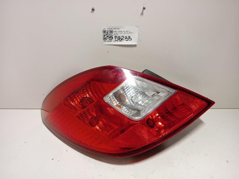 Fanale POST SX 13269050 Opel Corsa D 2011