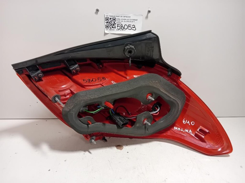 Fanale POST SX 4259946 Opel Mokka 2013
