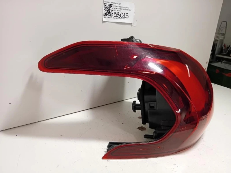 Fanale POST SX 9814747880 Peugeot 2008 I 2016