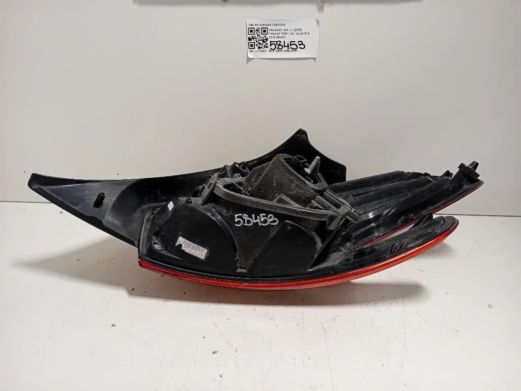 Fanale POST SX 9810343080 Peugeot 208 I 2015