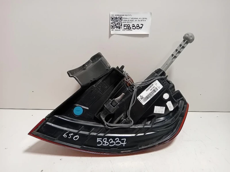 Fanale POST SX 265554829R Renault Mégane IV 2016