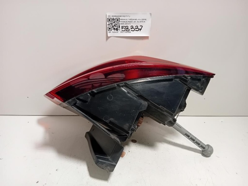 Fanale POST SX 265554829R Renault Mégane IV 2016
