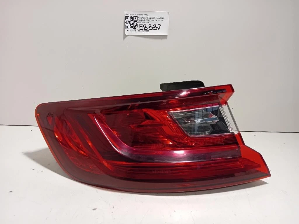 Fanale POST SX 265554829R Renault Mégane IV 2016