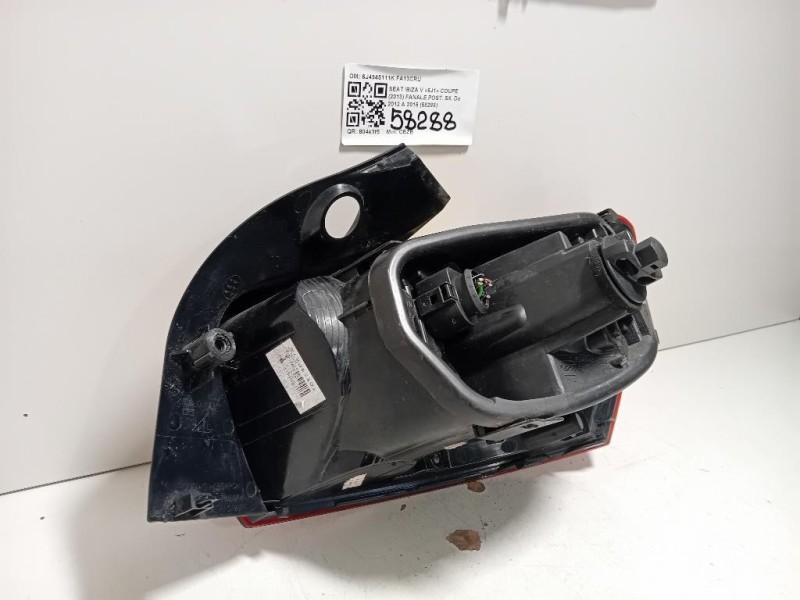 Fanale POST SX 6J4945111K Seat Ibiza V 6J1 Coupe 2013