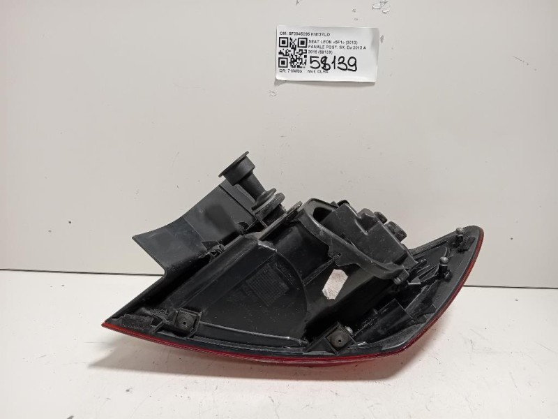 Fanale POST SX 5F0945095 Seat LEON 5F1 2013
