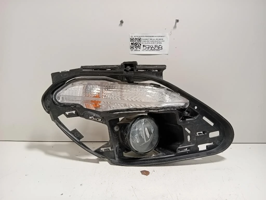 Fanalino LUCE Diurna ANT DX 9678039280D+FENDINEBBIA+CORNICE Peugeot 308 II SW 2014
