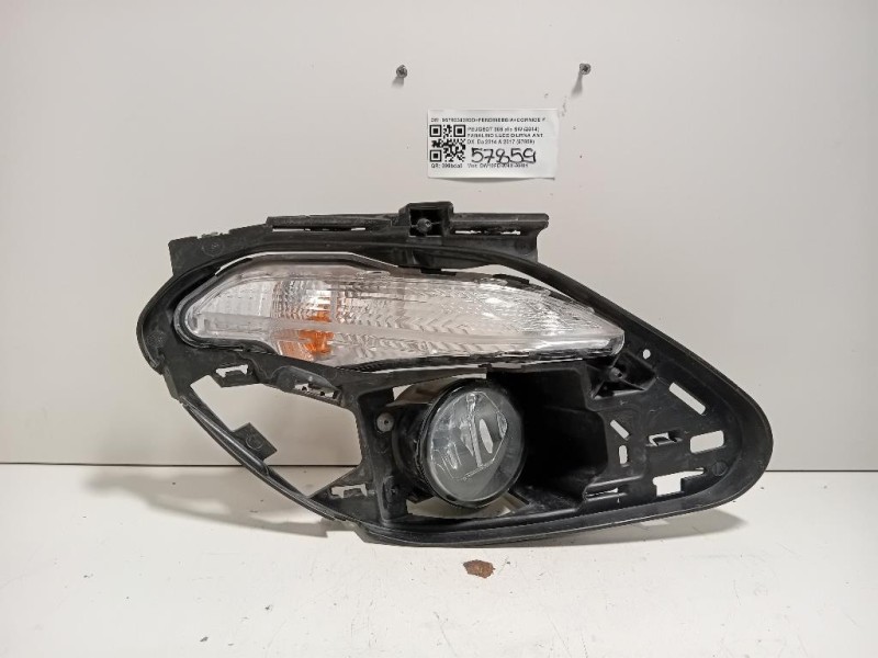 Fanalino LUCE Diurna ANT DX 9678039280D+FENDINEBBIA+CORNICE Peugeot 308 II SW 2014