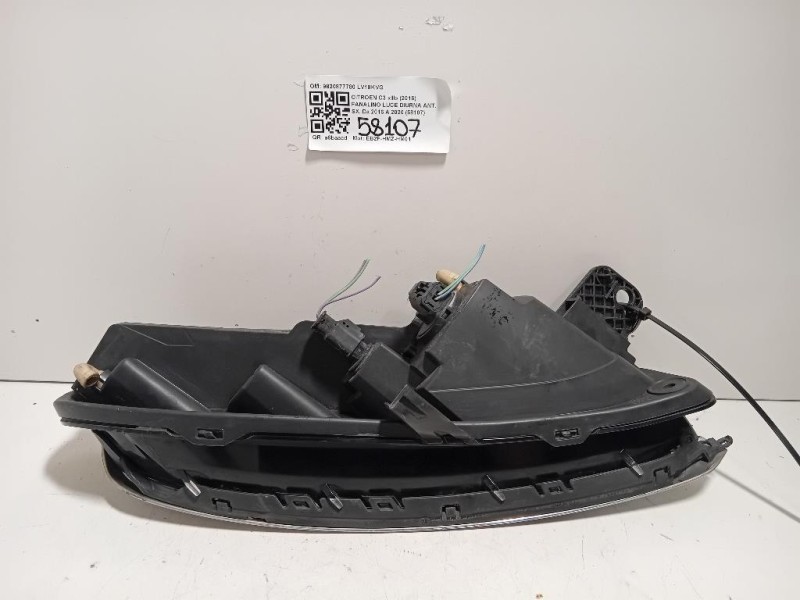 Fanalino LUCE Diurna ANT SX 9820877780 Citroen C3 III 2016