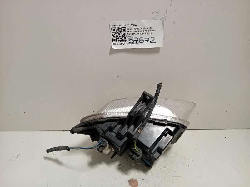 Fanalino LUCE Posizione ANT DX 51953117 Jeep Renegade 2015