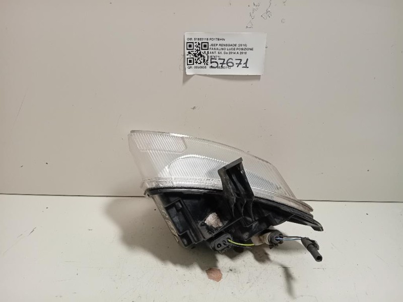 Fanalino LUCE Posizione ANT SX 51953118 Jeep Renegade 2015