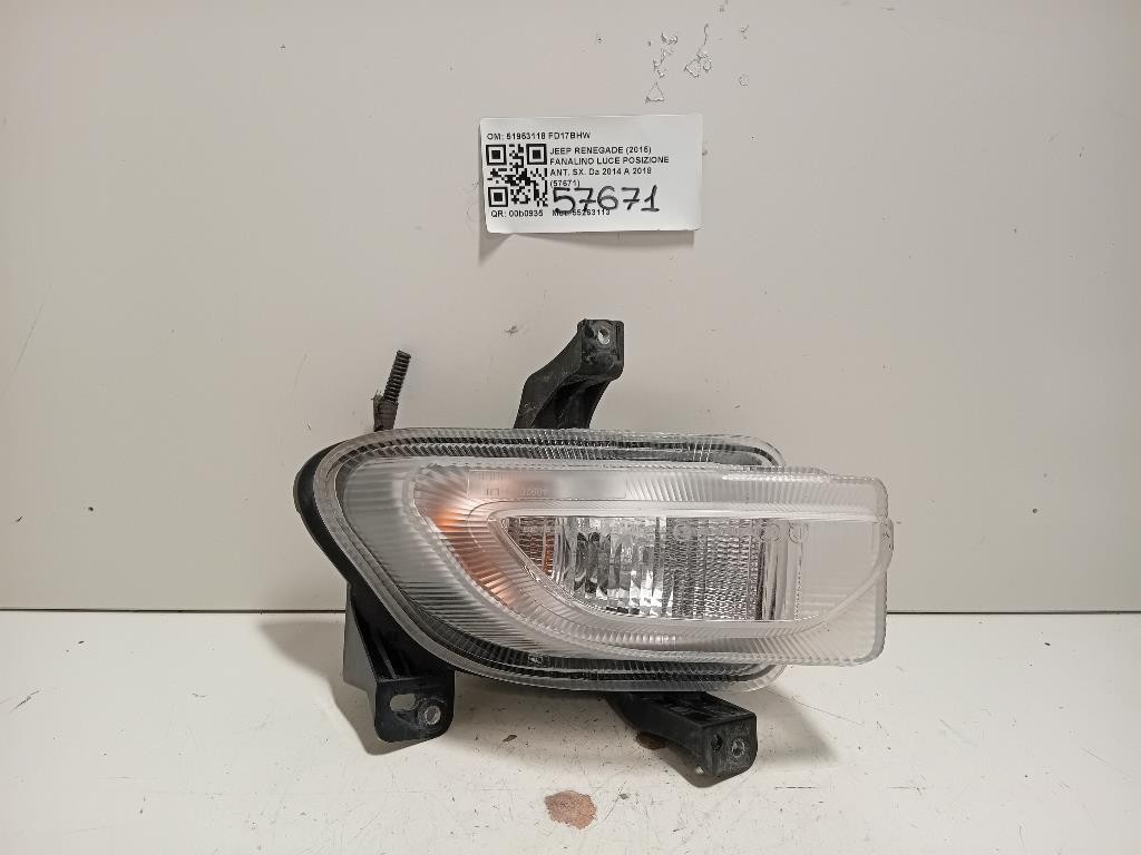 Fanalino LUCE Posizione ANT SX 51953118 Jeep Renegade 2015