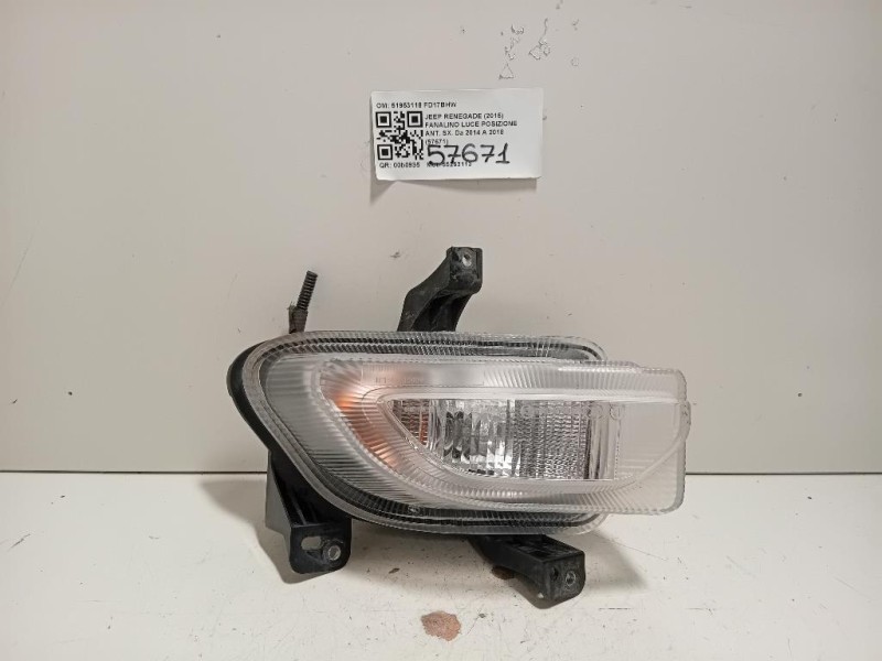 Fanalino LUCE Posizione ANT SX 51953118 Jeep Renegade 2015