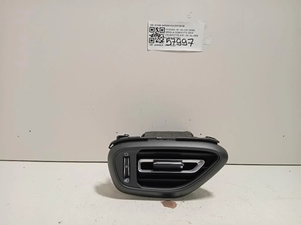 Griglia Condotto ARIA Cruscotto ANT DX 97480-G4RB0VCA Hyundai I30 III CW 2020