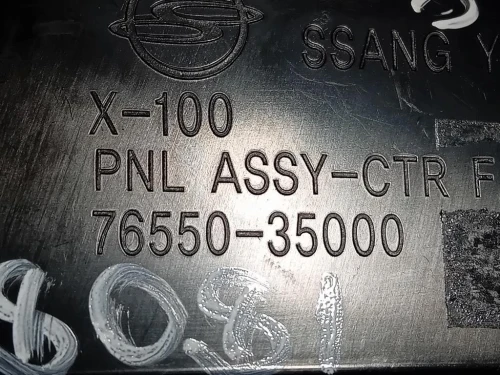 Griglia Condotto ARIA Cruscotto ANT DX 76550-3500 Ssangyong Tivoli 2015