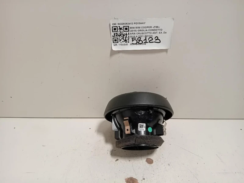 Griglia Condotto ARIA Cruscotto ANT SX 64229262413 Mini MINI Cooper F56 2018