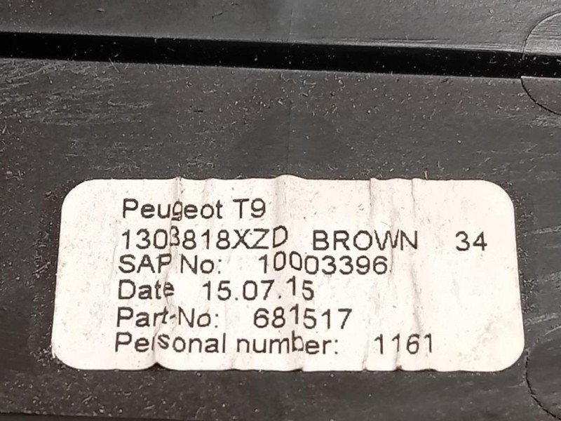 Griglia Condotto ARIA Cruscotto ANT SX 1303818XZD Peugeot 308 II SW 2014