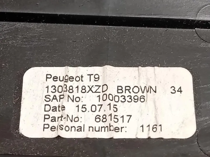 Griglia Condotto ARIA Cruscotto ANT SX 1303818XZD Peugeot 308 II SW 2014