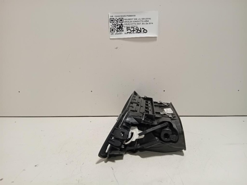 Griglia Condotto ARIA Cruscotto ANT SX 1303818XZD Peugeot 308 II SW 2014
