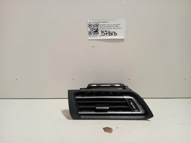 Griglia Condotto ARIA Cruscotto ANT SX 1303818XZD Peugeot 308 II SW 2014