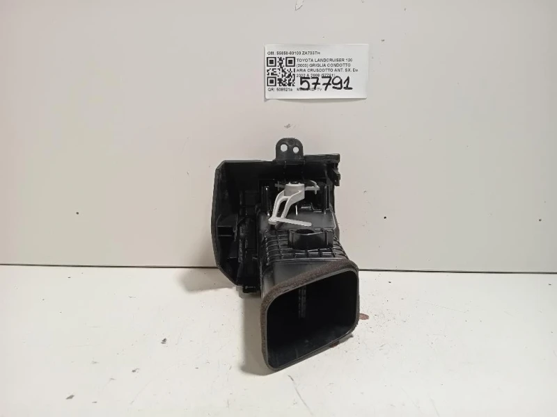 Griglia Condotto ARIA Cruscotto ANT SX 55650-60100 Toyota Landcruiser 120 2003