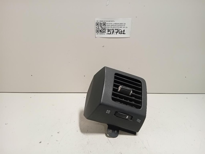 Griglia Condotto ARIA Cruscotto ANT SX 55650-60100 Toyota Landcruiser 120 2003