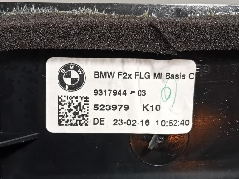 Griglia Condotto ARIA Cruscotto Centrale 931794403 Bmw Serie 2 F23 Cabrio 2014