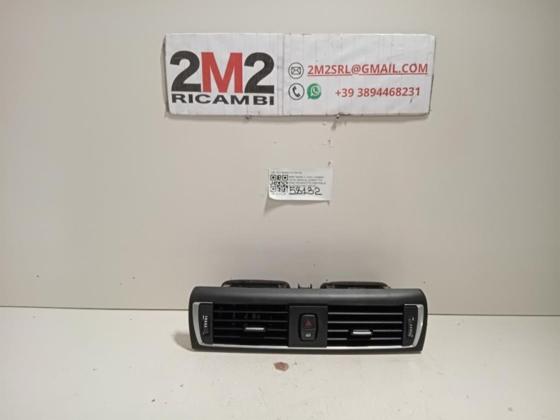 Griglia Condotto ARIA Cruscotto Centrale 931794403 Bmw Serie 2 F23 Cabrio 2014